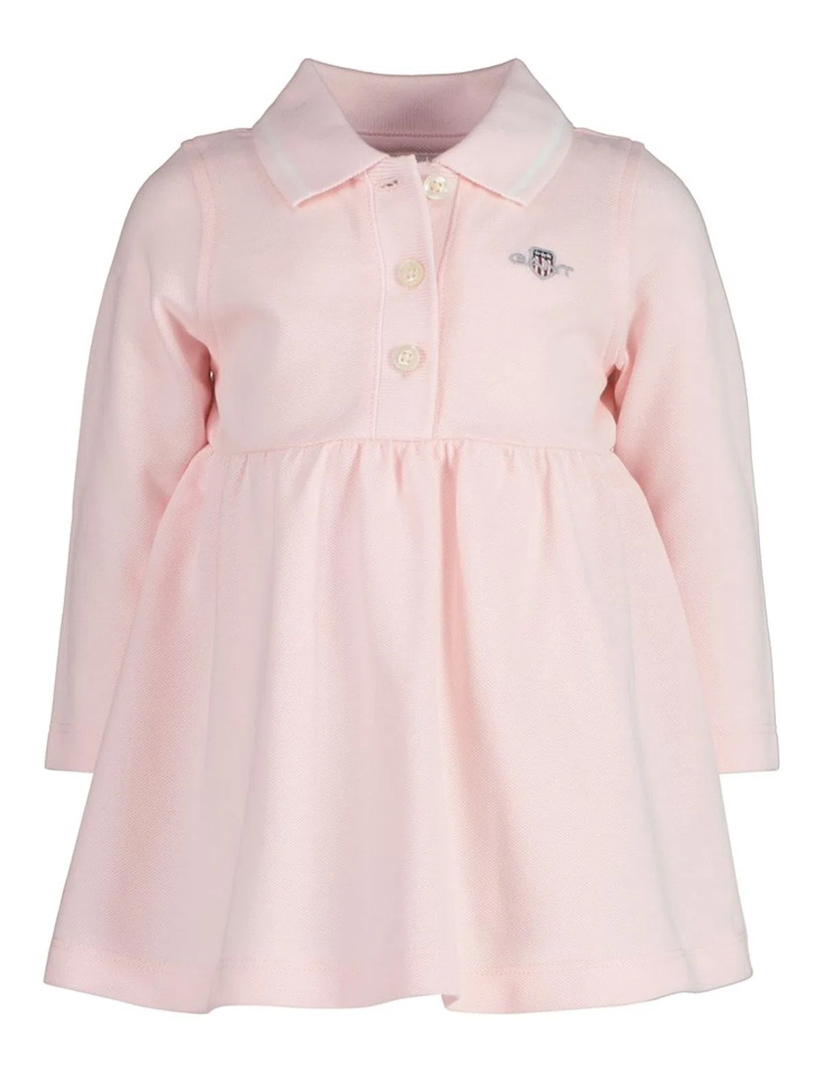 Long Sleeve Pink Dress