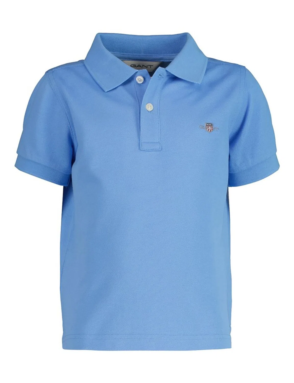 Polo Shield Piqué Bleu