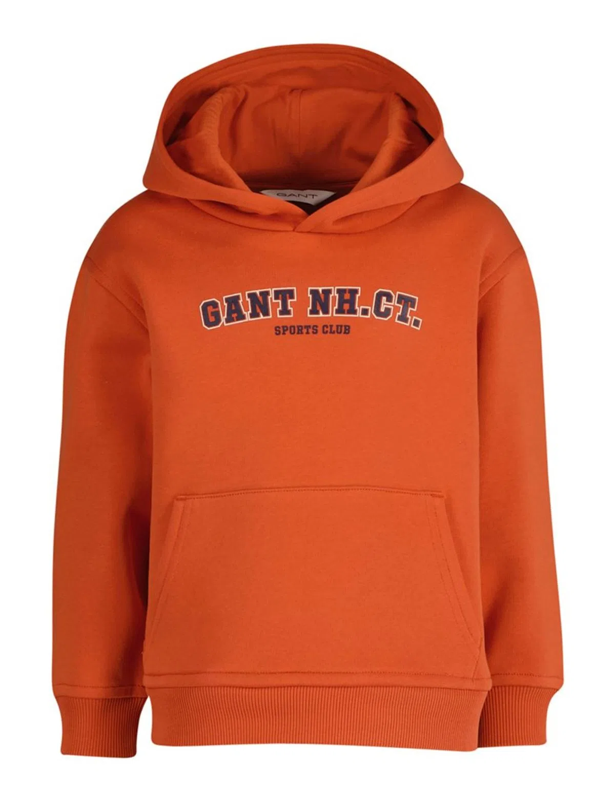 Orange Graphic Sweatshirt