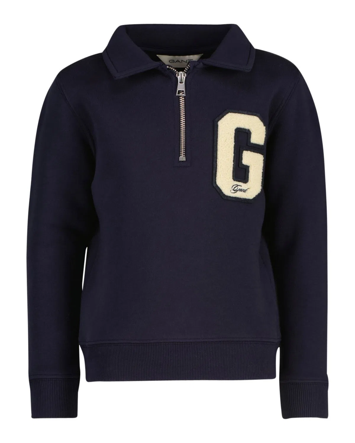 Blue Half-Zip Sweater