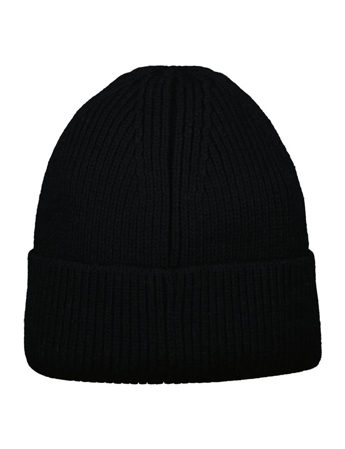 Black Small Archive Shield Beanie