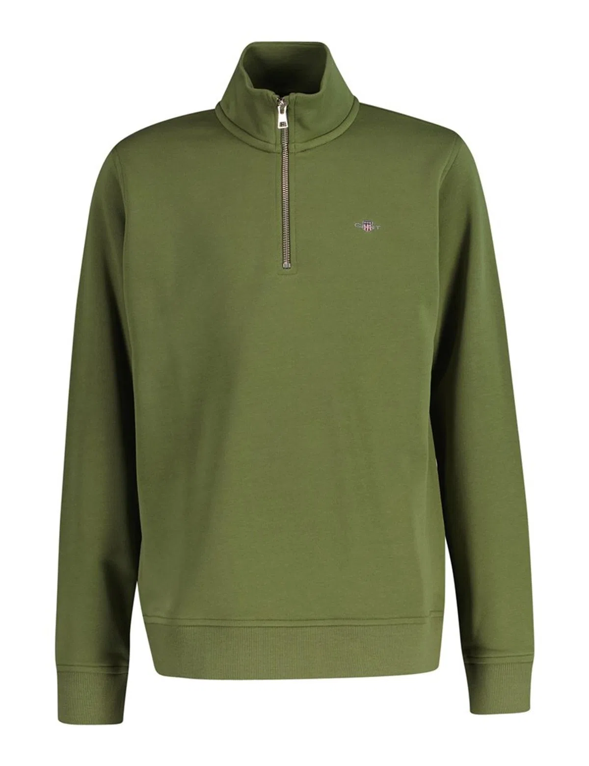 Green Half-Zip Sweatshirt