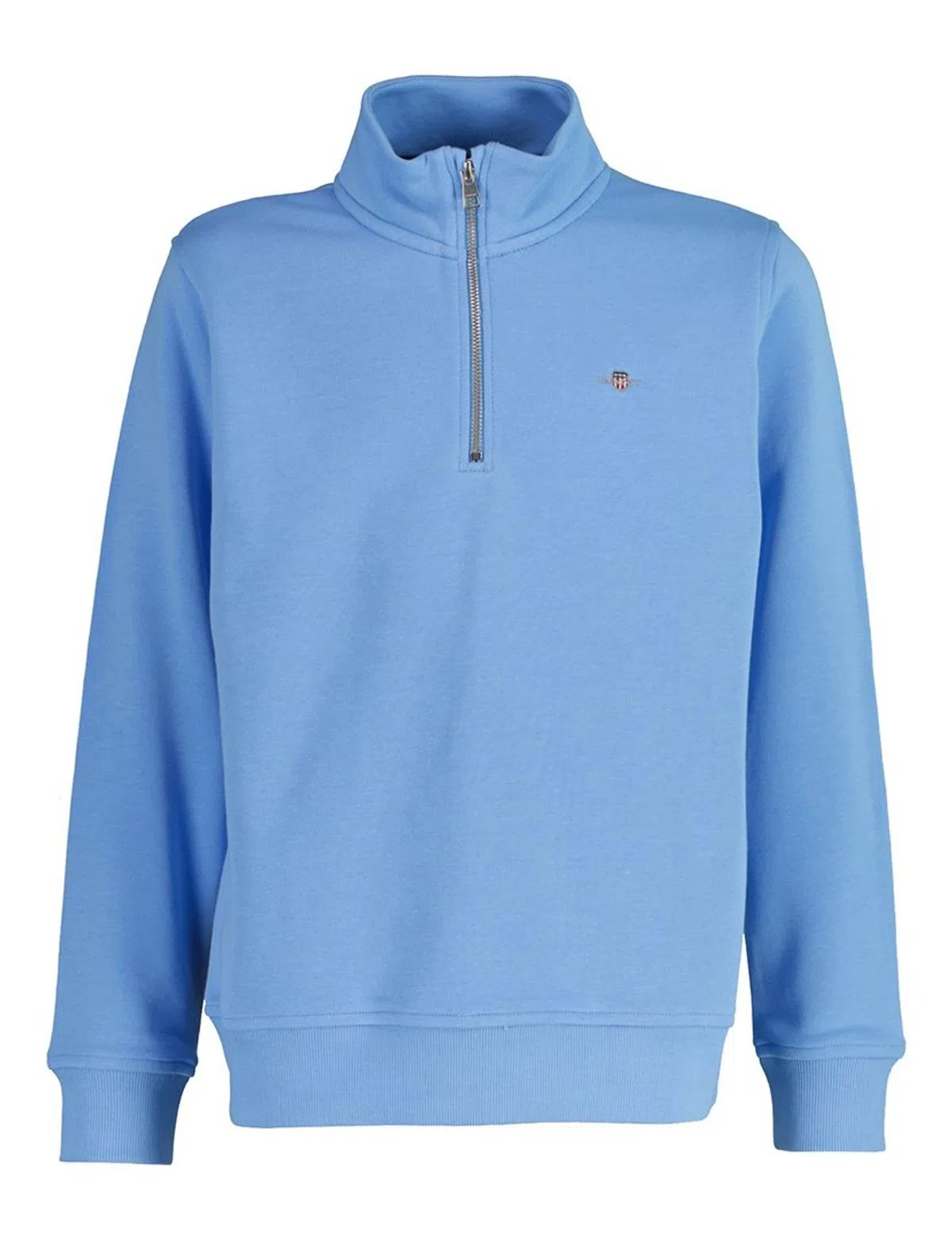 Blue Half-Zip Sweatshirt