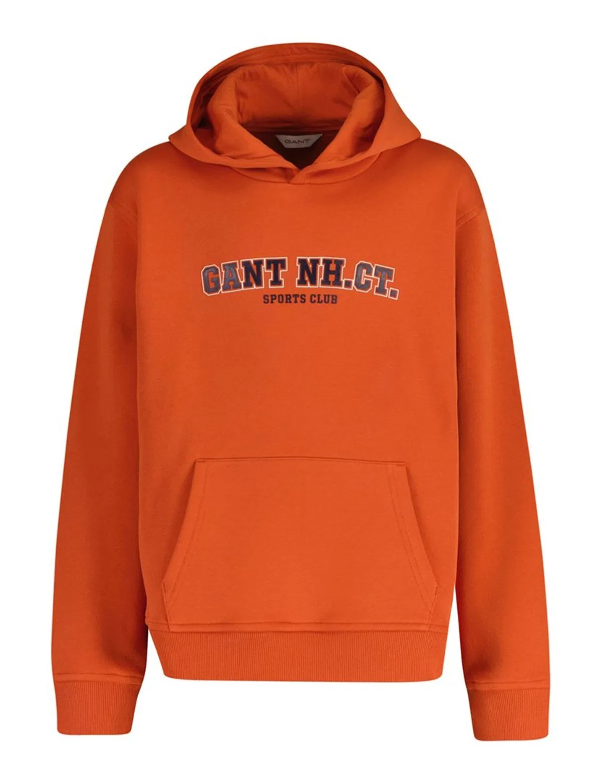 Orange Graphic Sweatshirt
