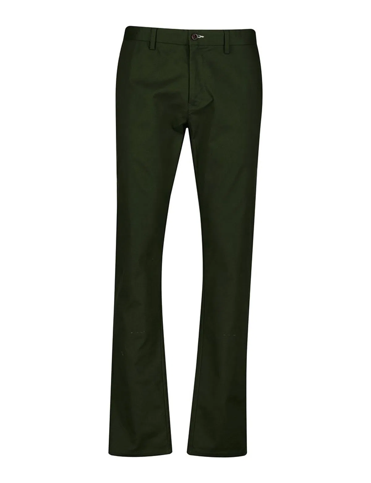 Slim Green Chino Pants