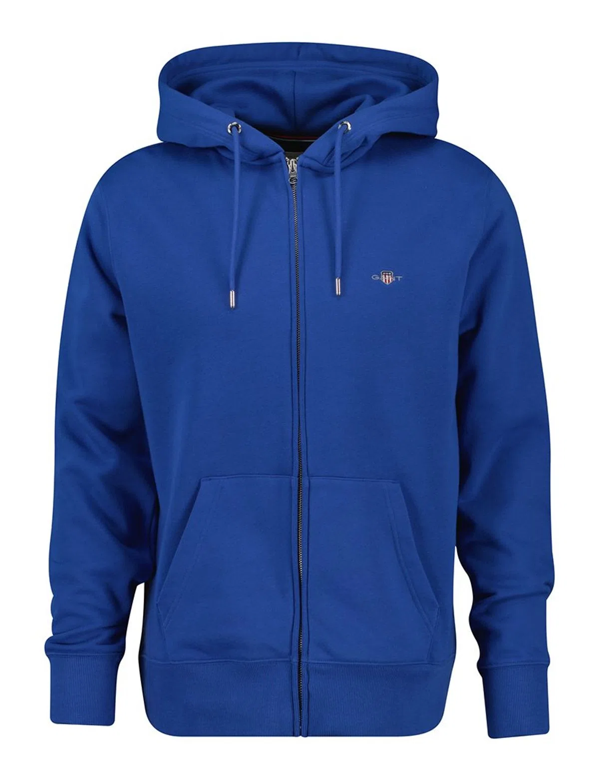 Sweat à Capuche Zippé Bleu