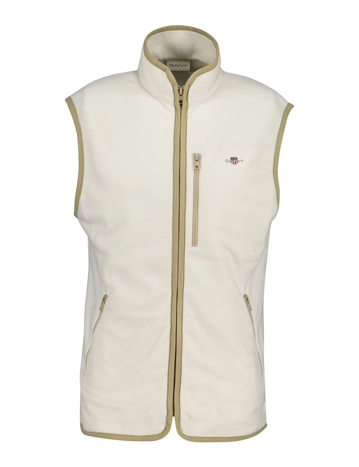 Colete Micro Fleece Bege