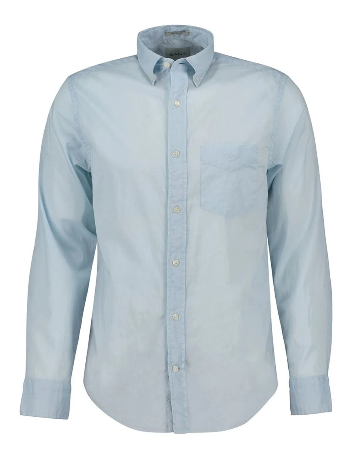 Chemise Reg Sunfaded Voile Bleue