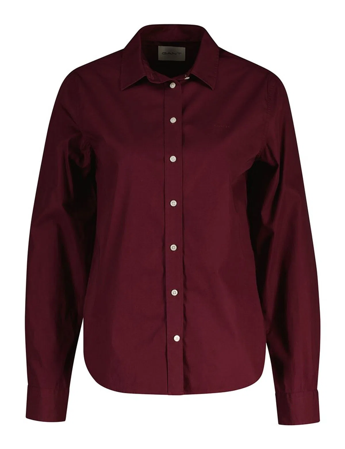 Classic regular fit Poplin Shirt Red