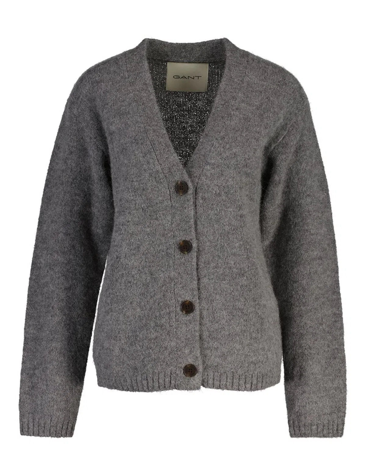 Gilet en Maille Gris