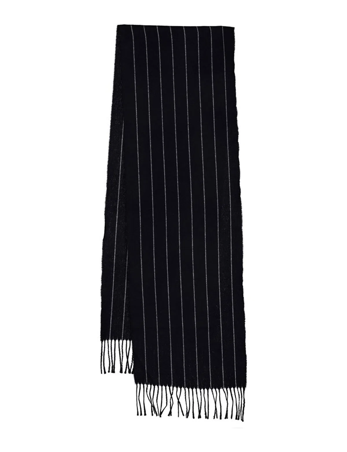 Blue Wool Scarf
