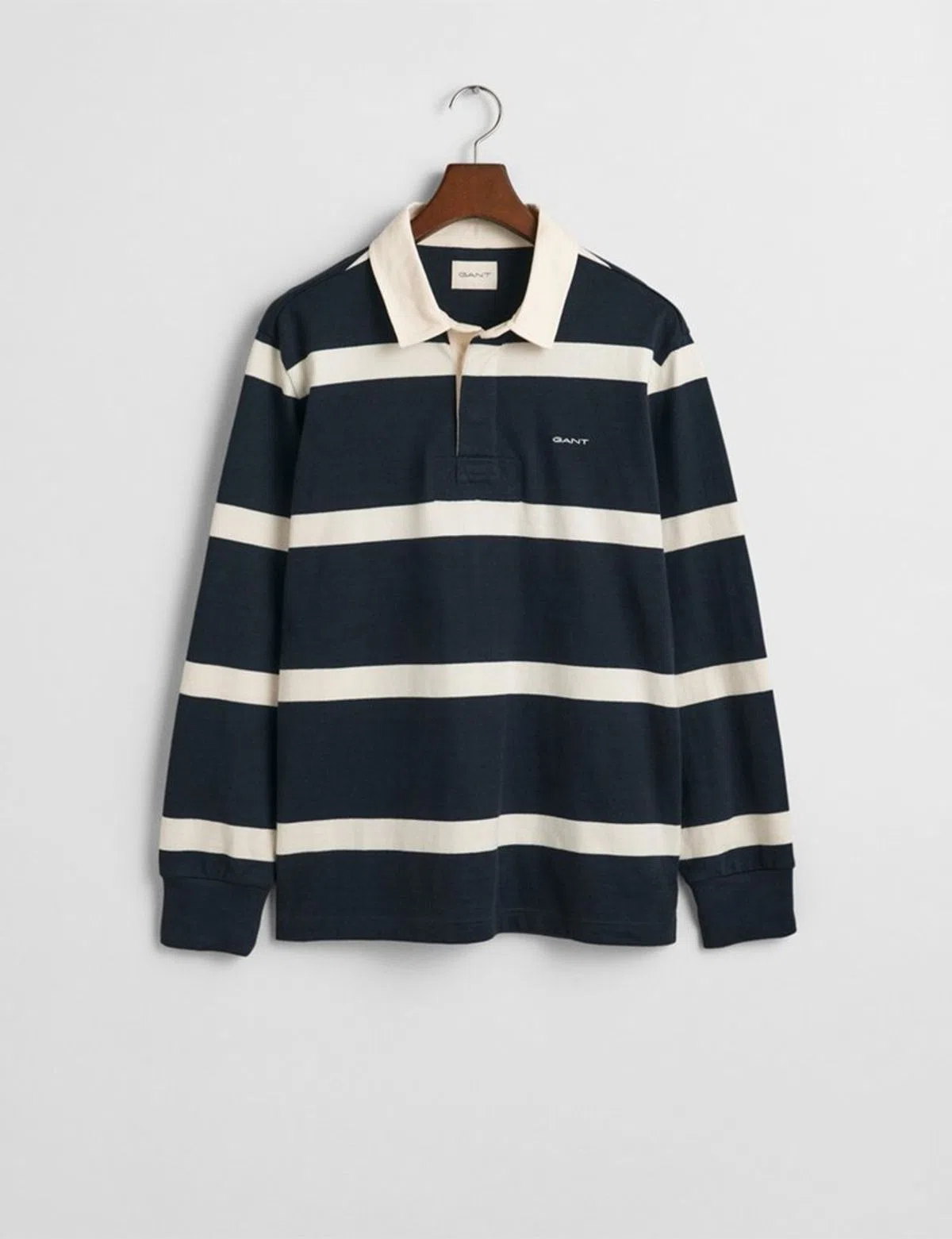 Polo de Manga Larga Azul