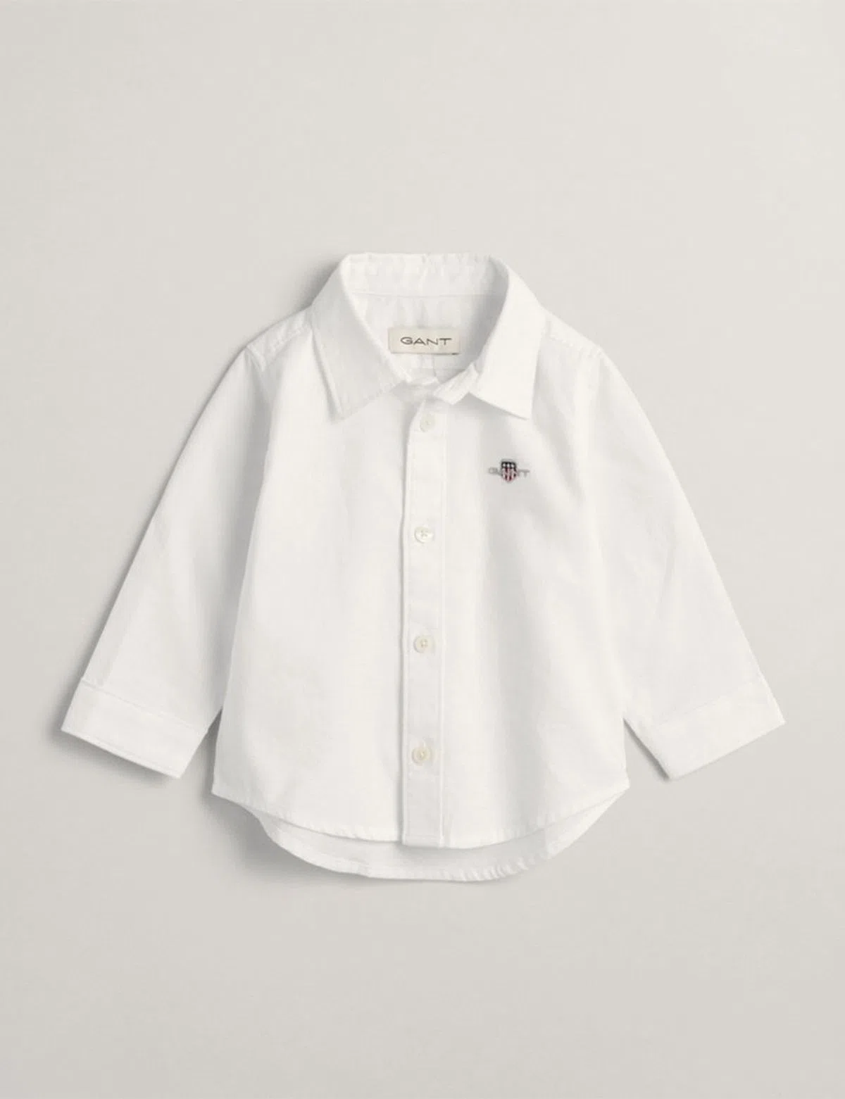 Chemise Oxford Shield Blanche