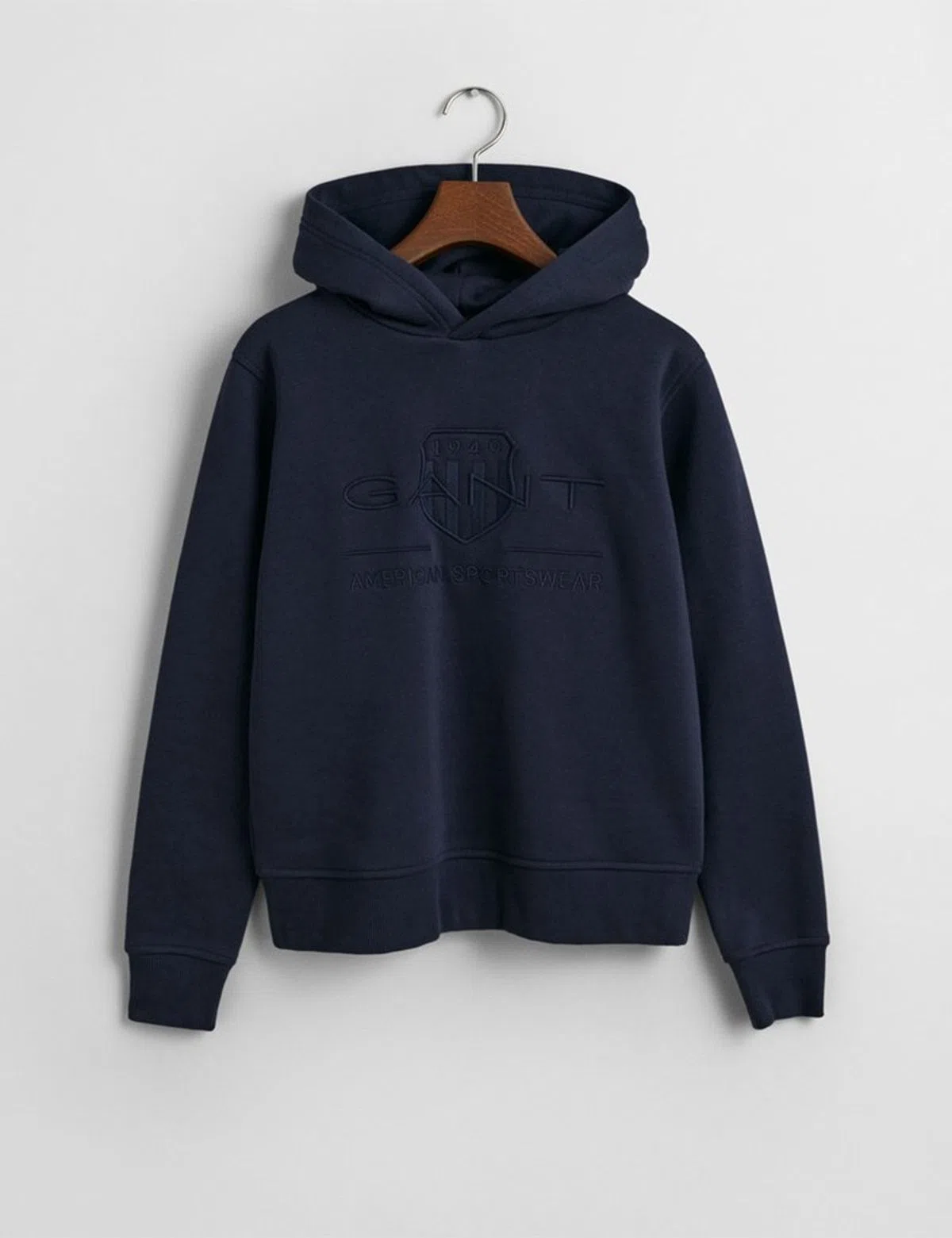 Sweatshirt Tonal Shield Bleu