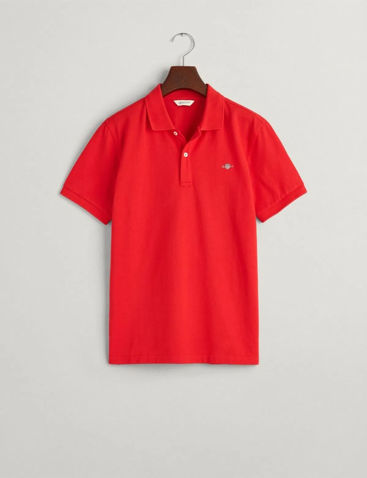 Polo Shield Piqué Rojo