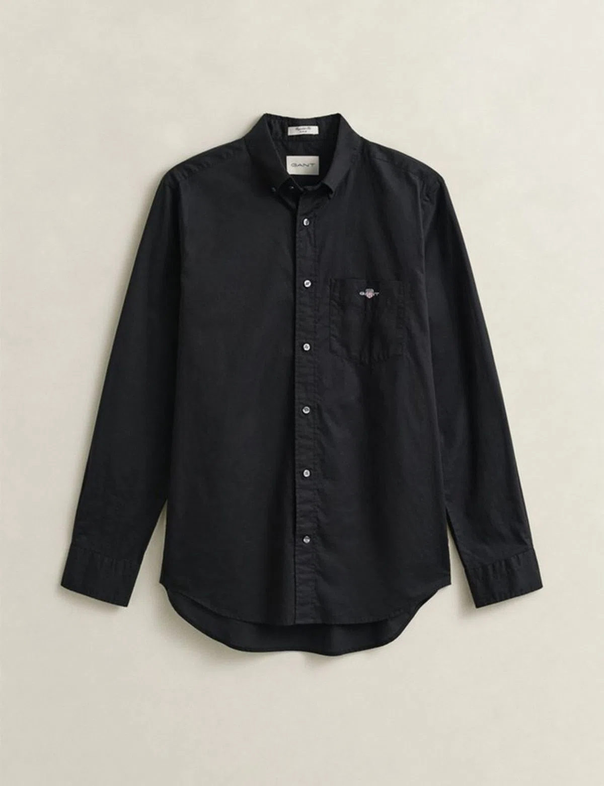 Chemise en popeline Classic regular fit Noire