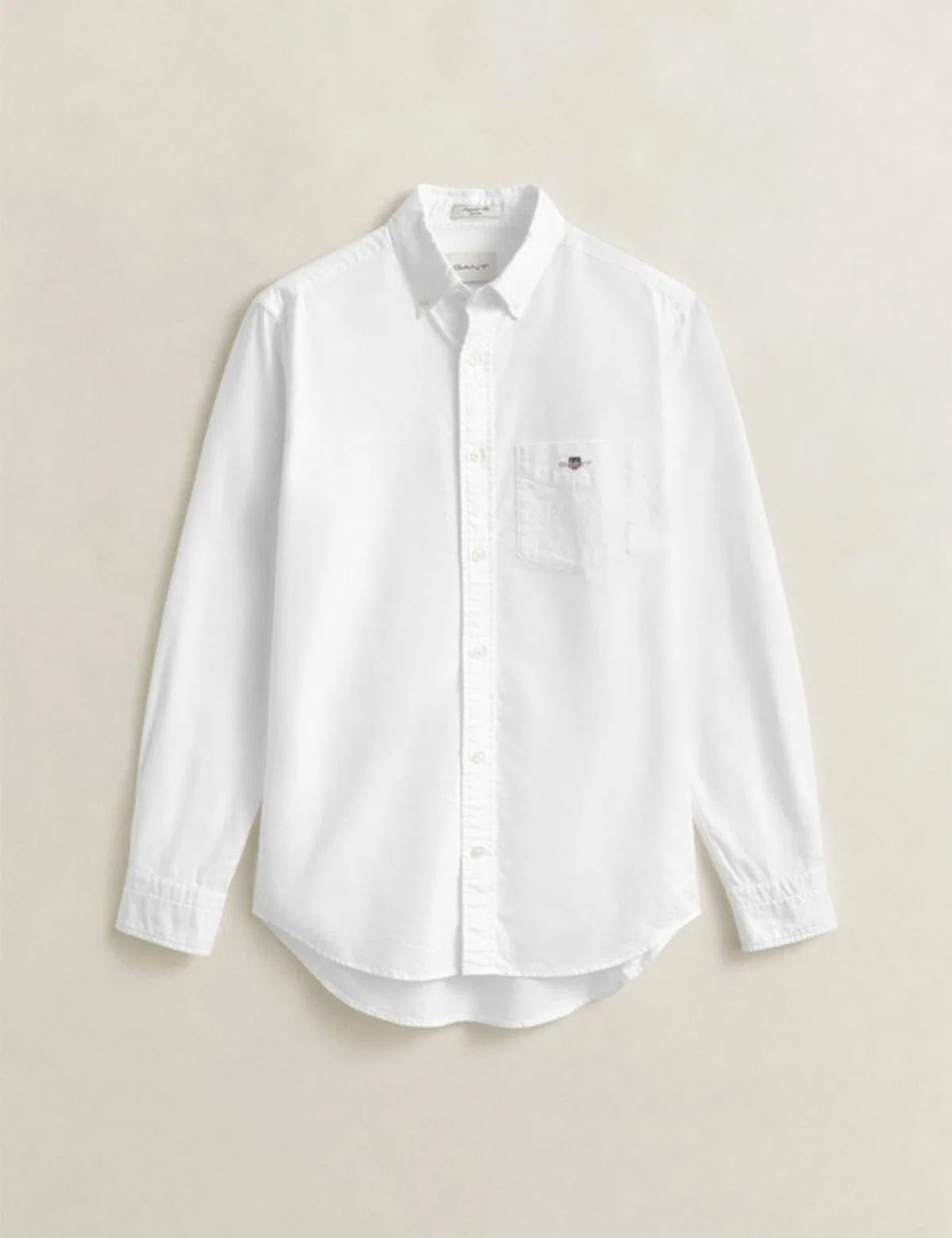 Camisa Regular Fit Classic Oxford Branco