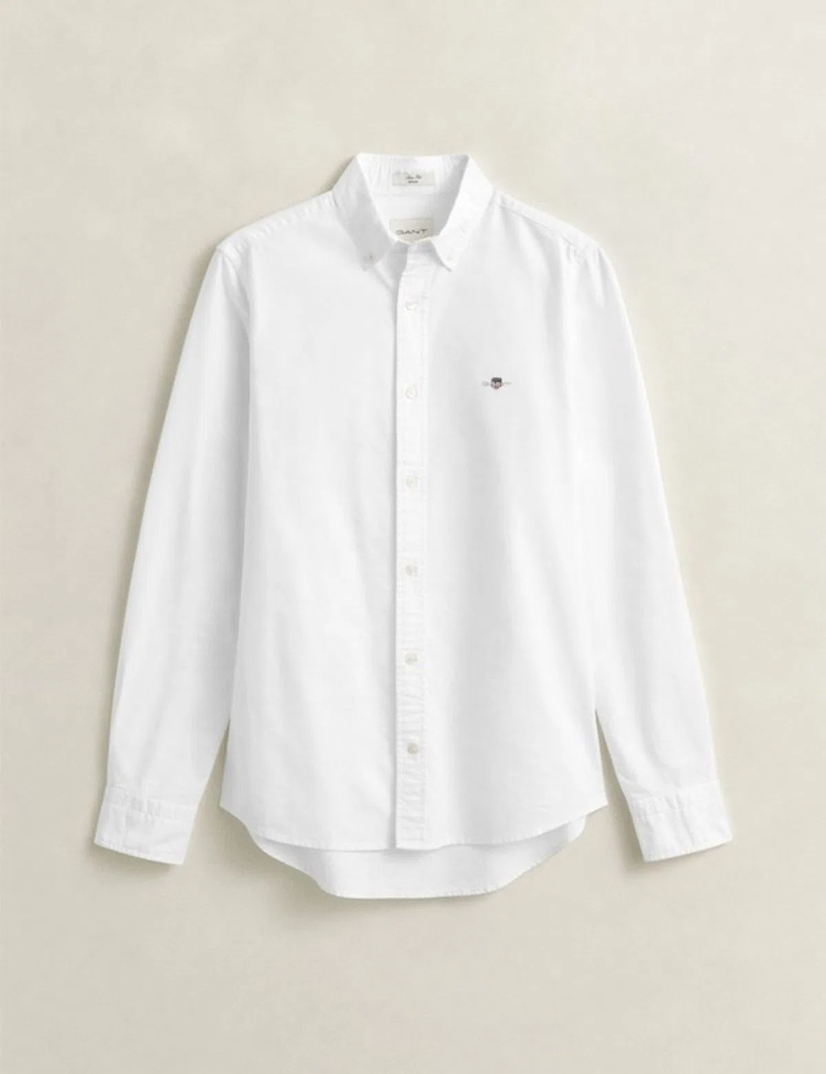 Camisa Slim Fit Classic Oxford Branco