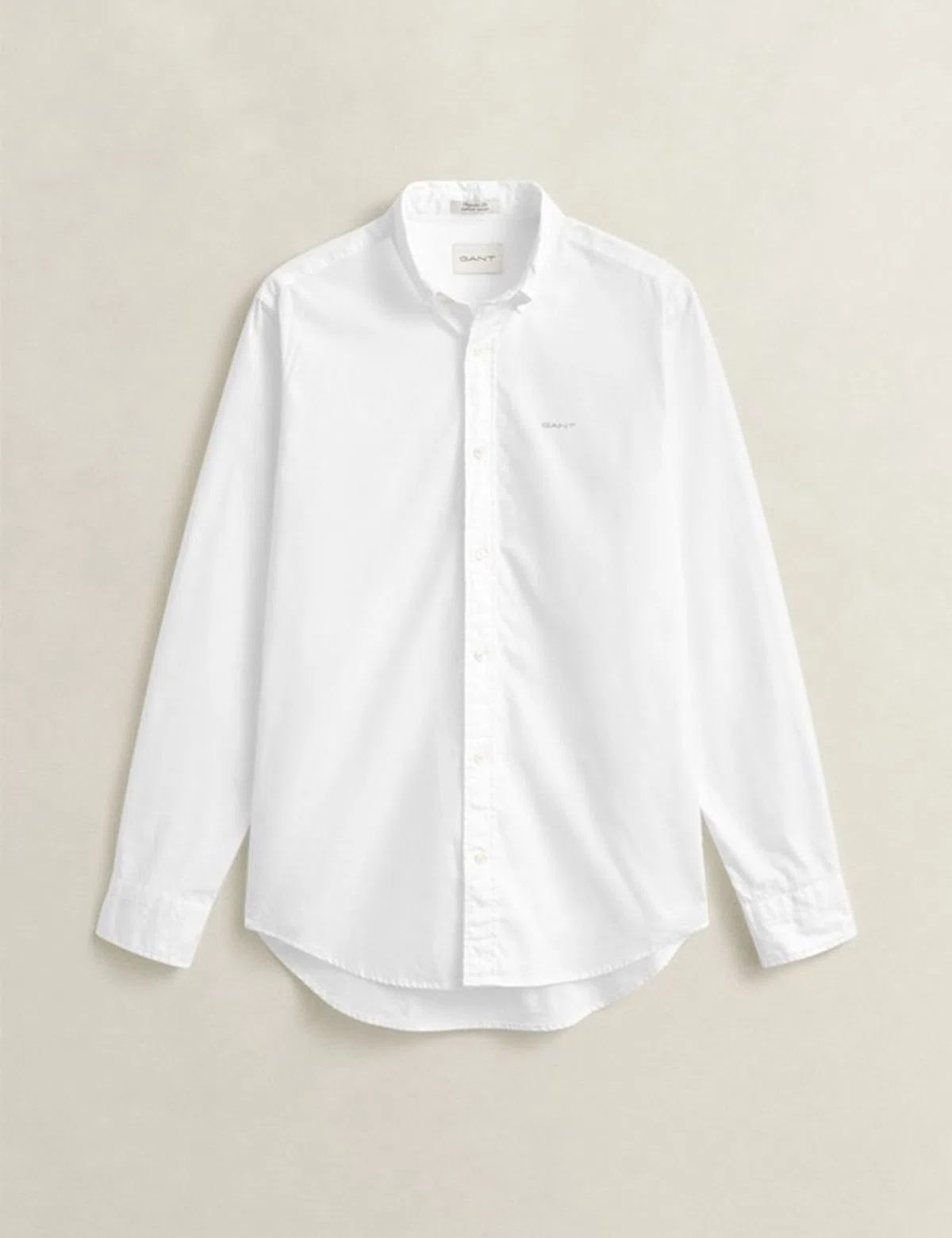 Camisa Oxford Blanca Regular Fit Pinpoint