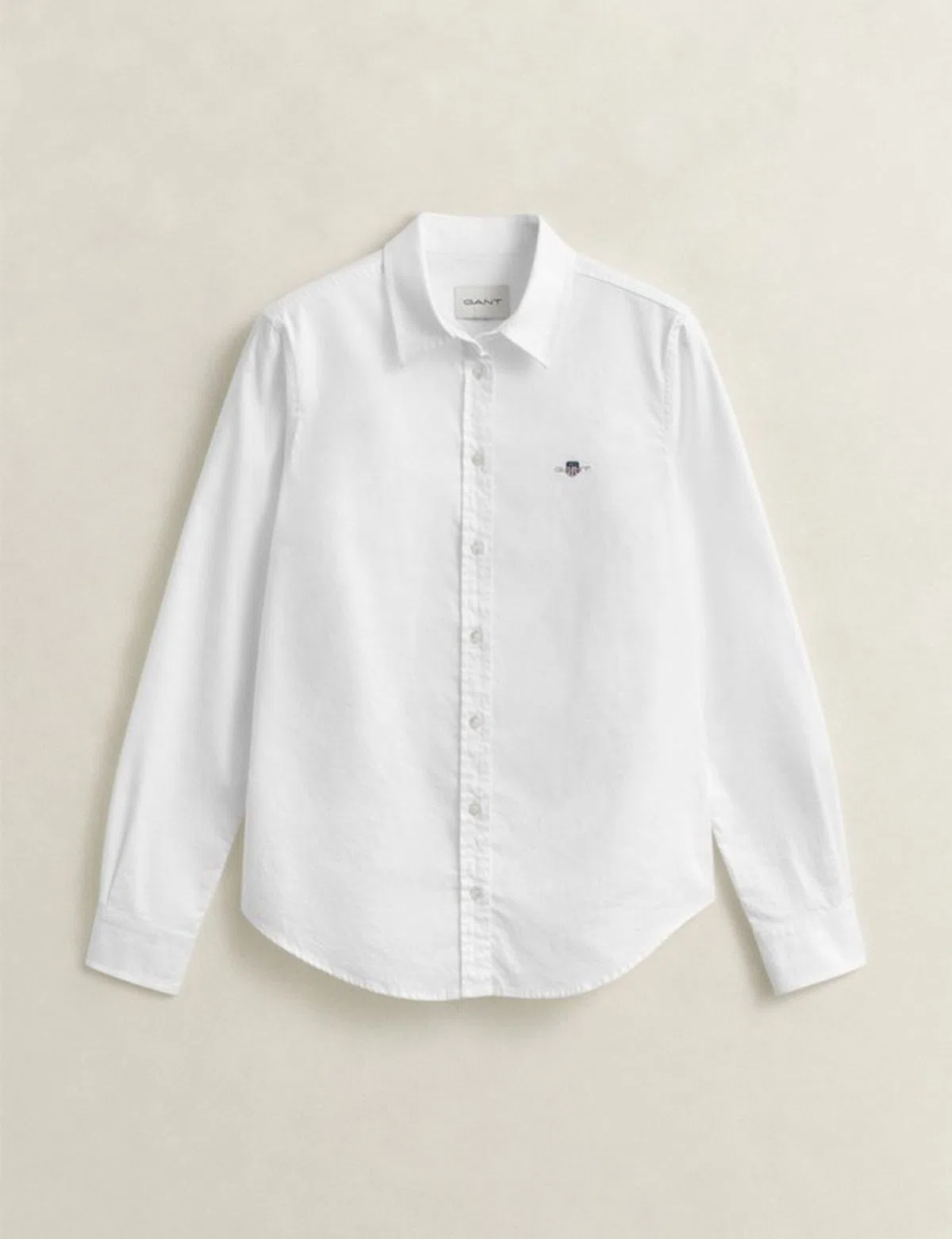 Camisa Slim Stretch Oxford Branco