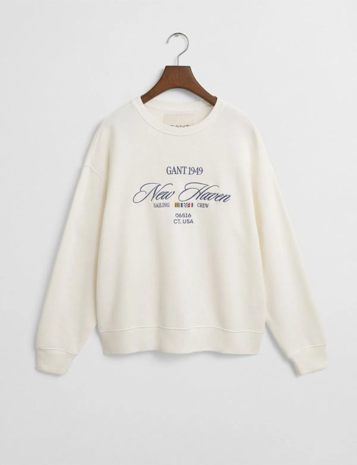 Beige Graphic Sweatshirt