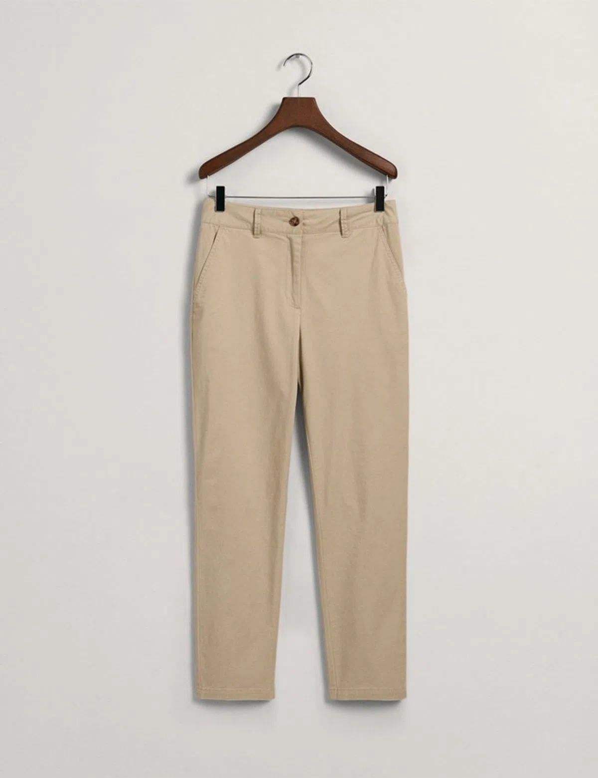 Calças Chino Slim Bege