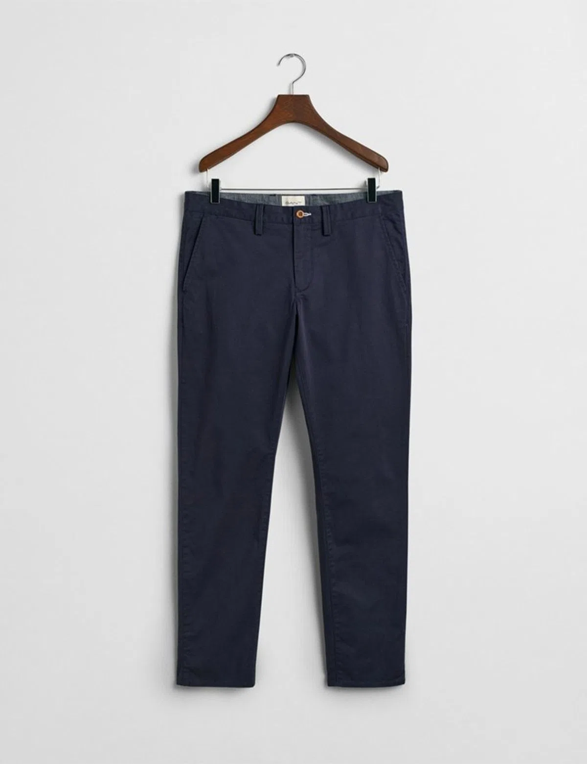 Pantalon Chino Slim Twill Bleu