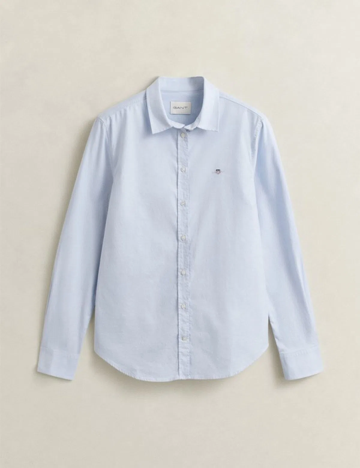 Slim Stretch Oxford Shirt Blue