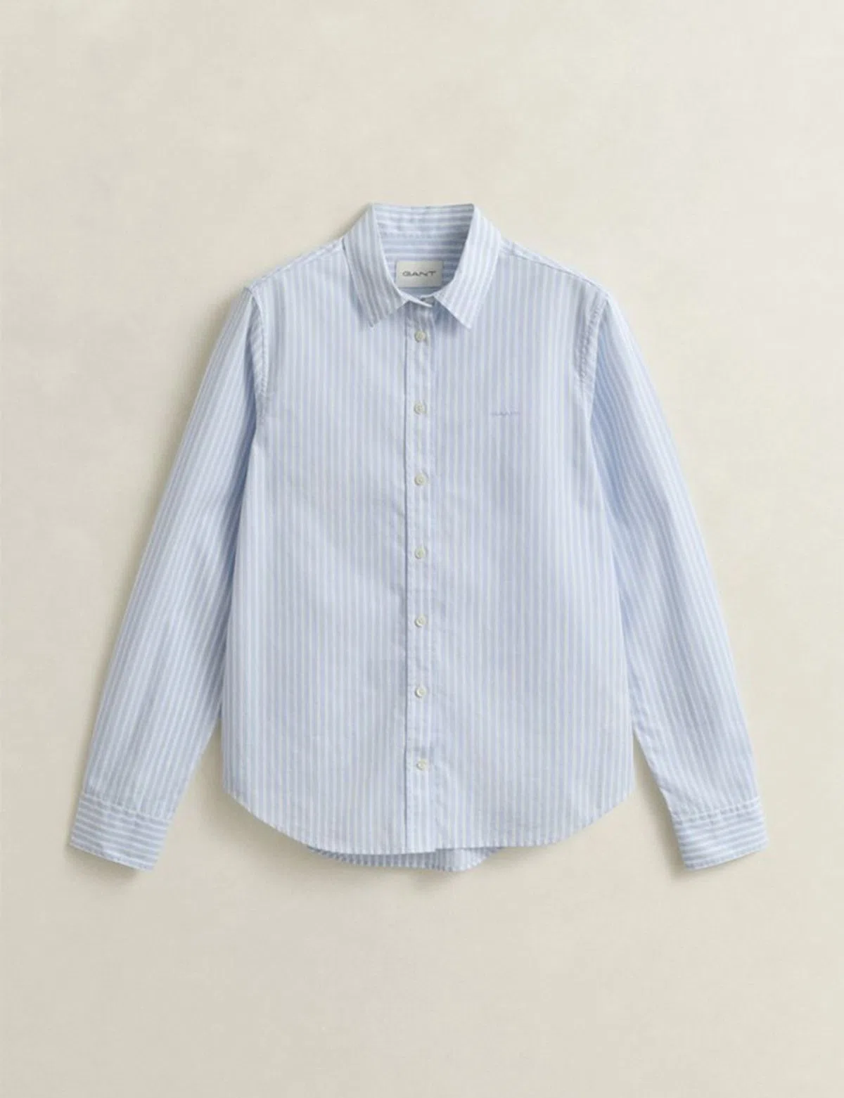 Classic Regular Fit Blue Poplin Shirt