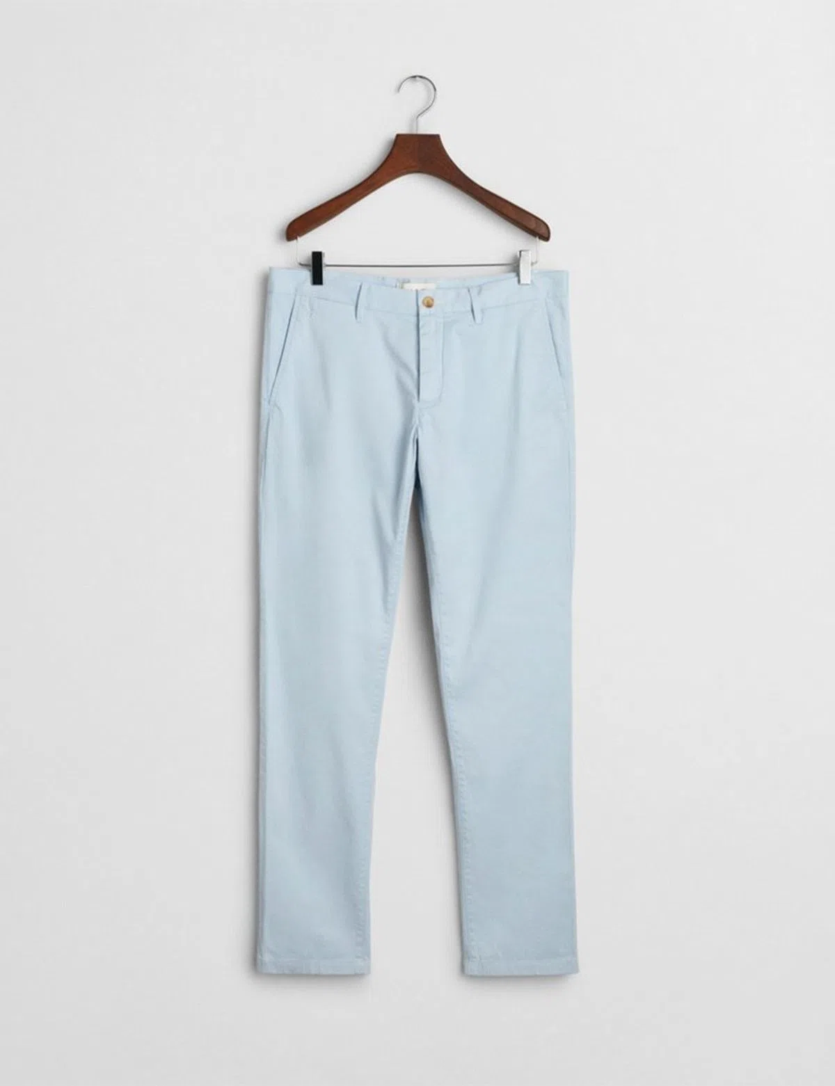 Sunfaded Blue Slim Chino Pants
