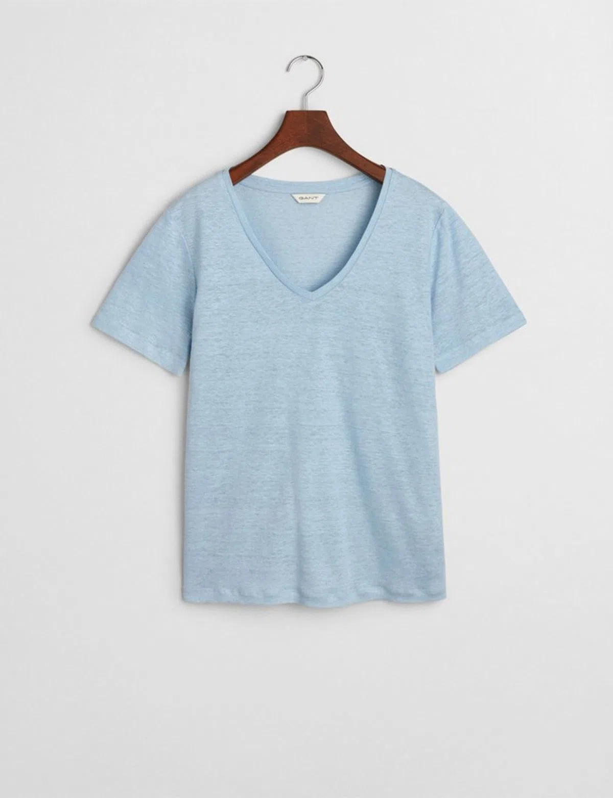 T-Shirt Reg Linen Azul