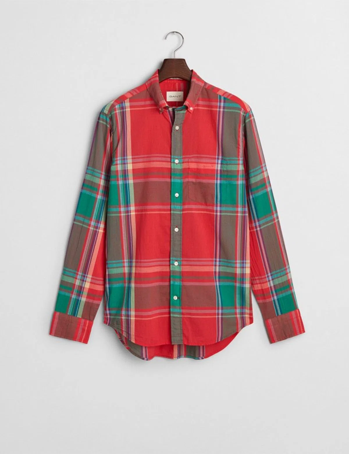 Red Indian Madras Shirt