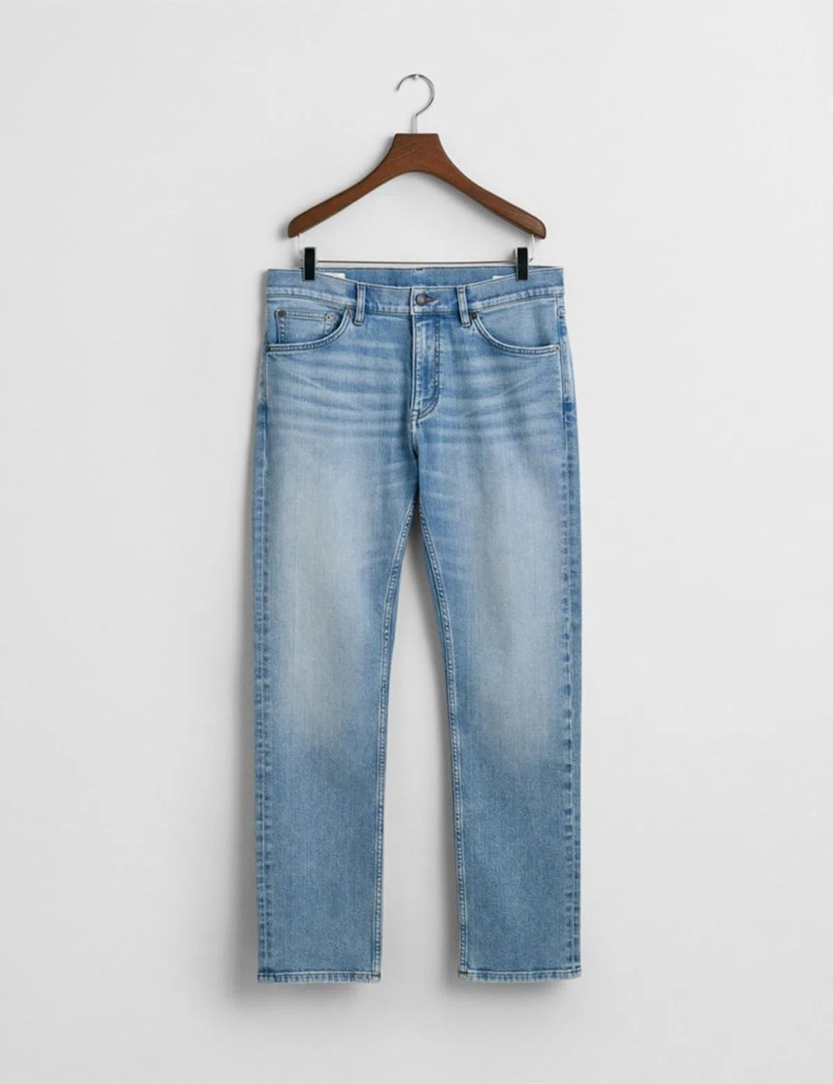 Regular Blue Denim Jeans