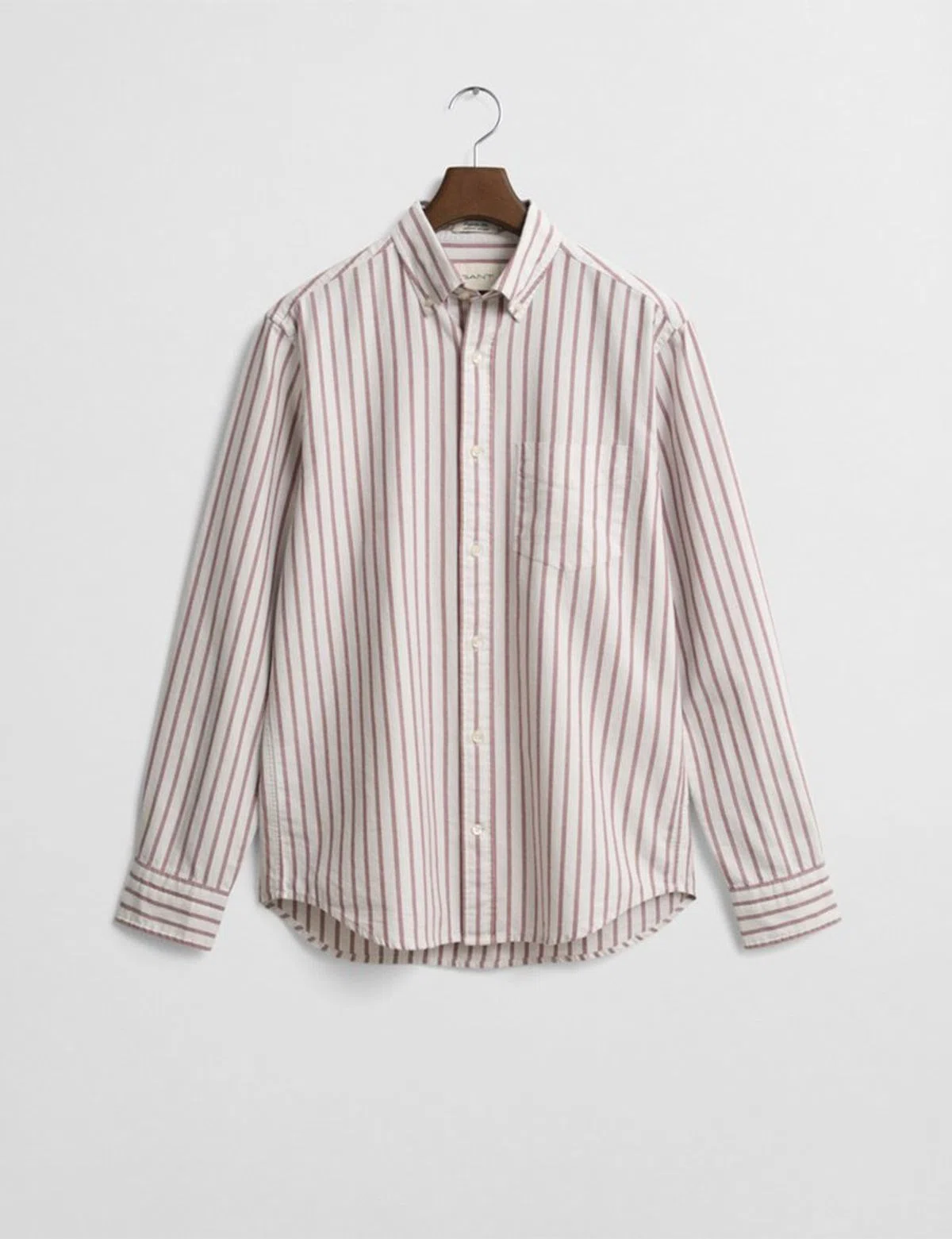 Camisa Rayas Oxford Archive Beige