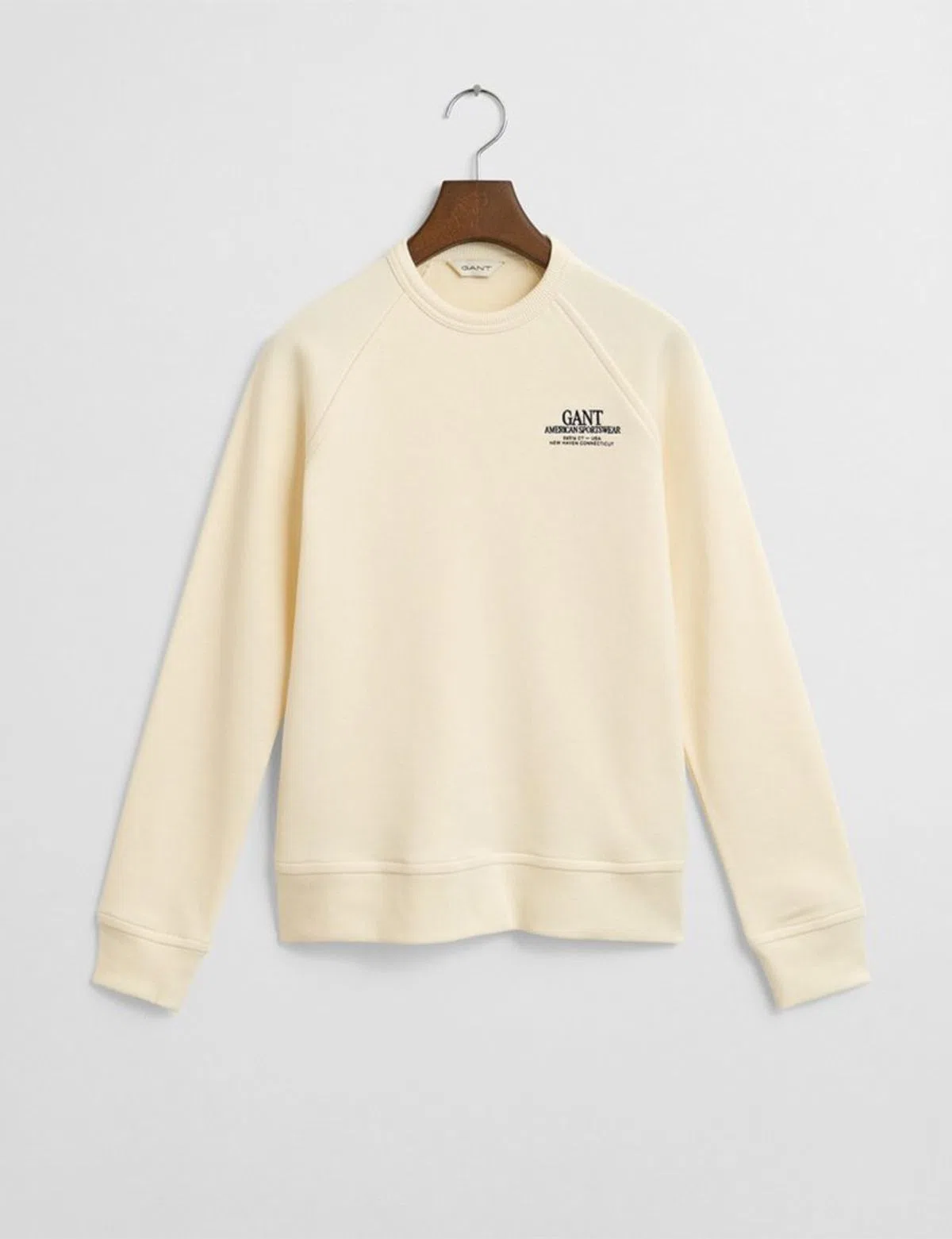 Beige Graphic Sweatshirt