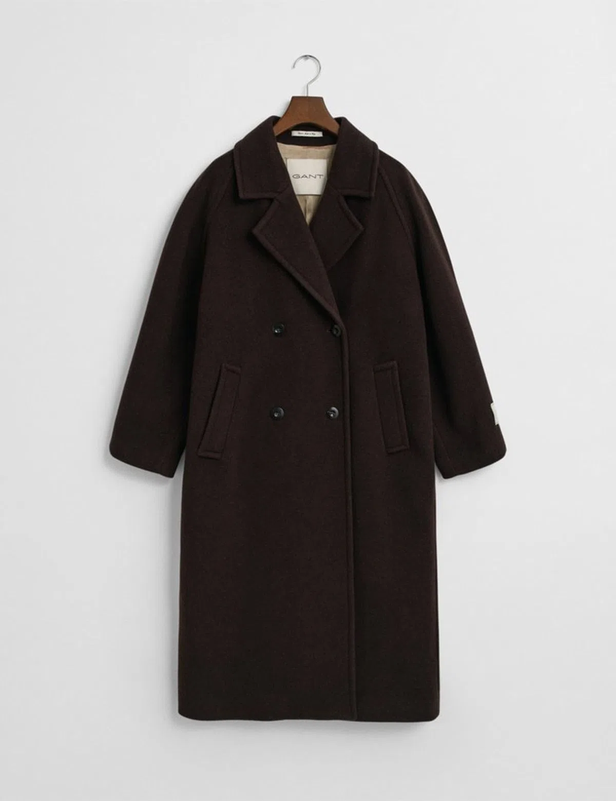 Brown Wool Overcoat