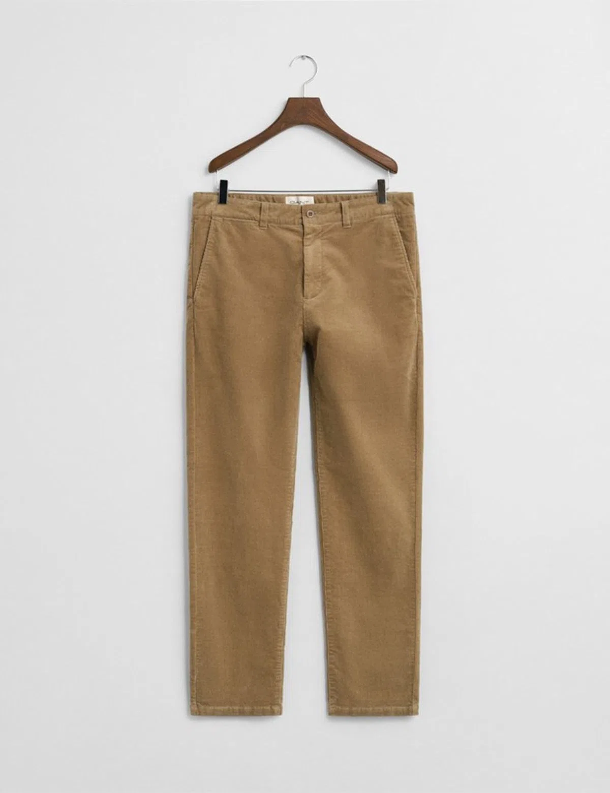 Beige Regular Chino Pants