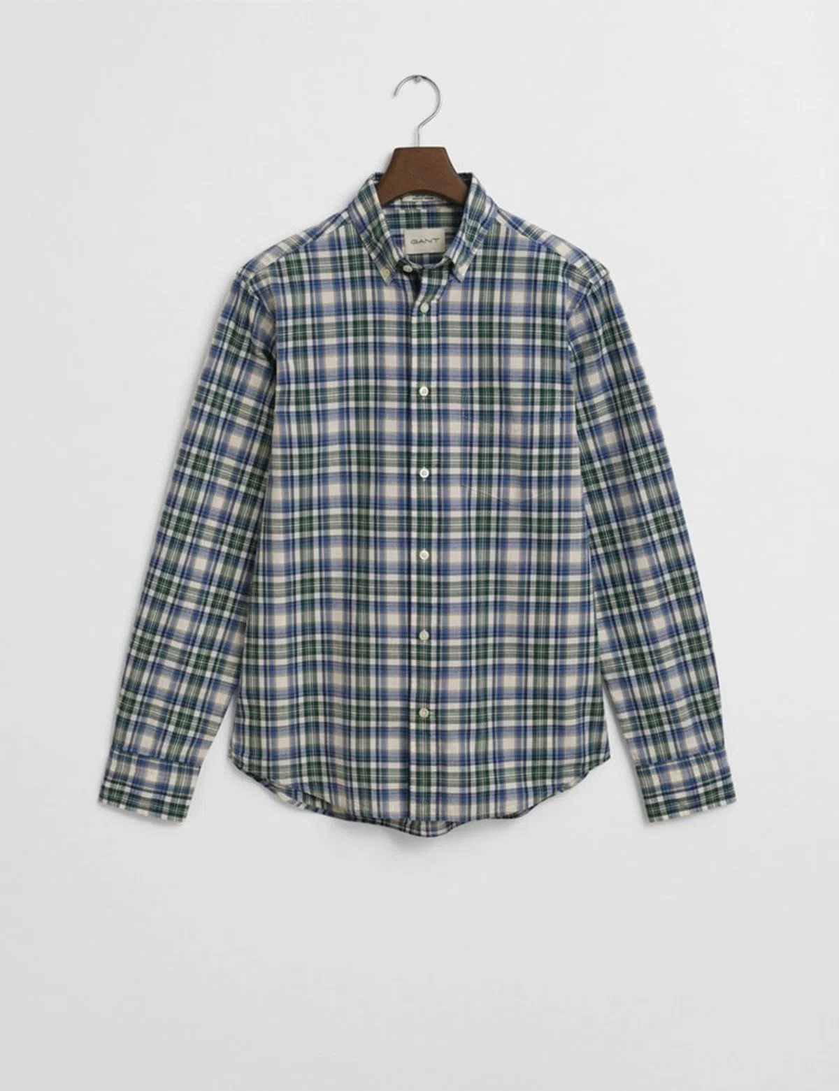 Chemise Popeline à Carreaux Verts Archive