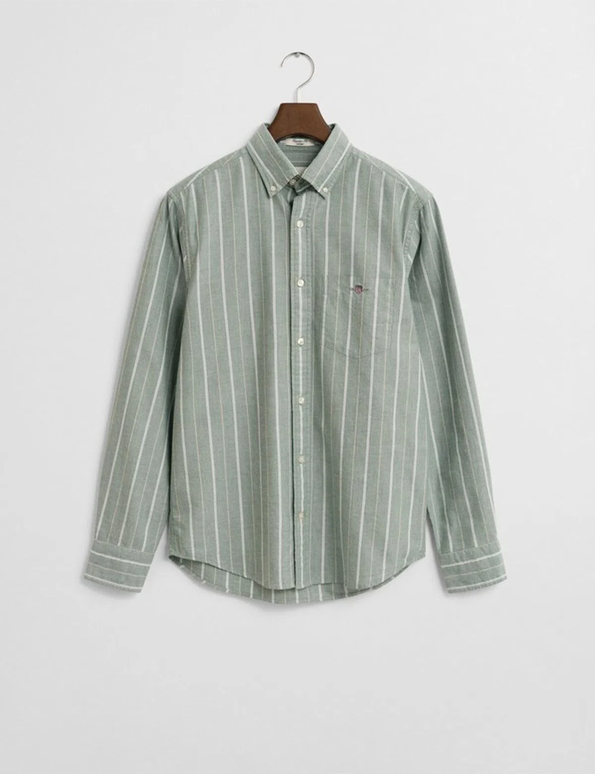 Chemise Oxford Regular Fit Classique Verte