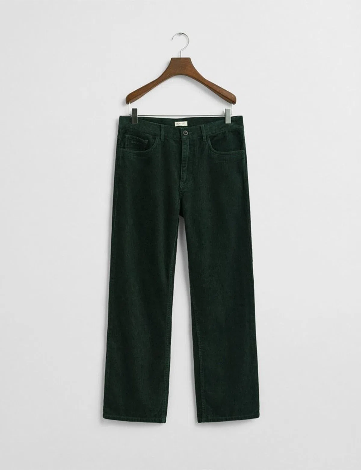 5-Pockets Green Cord Pants