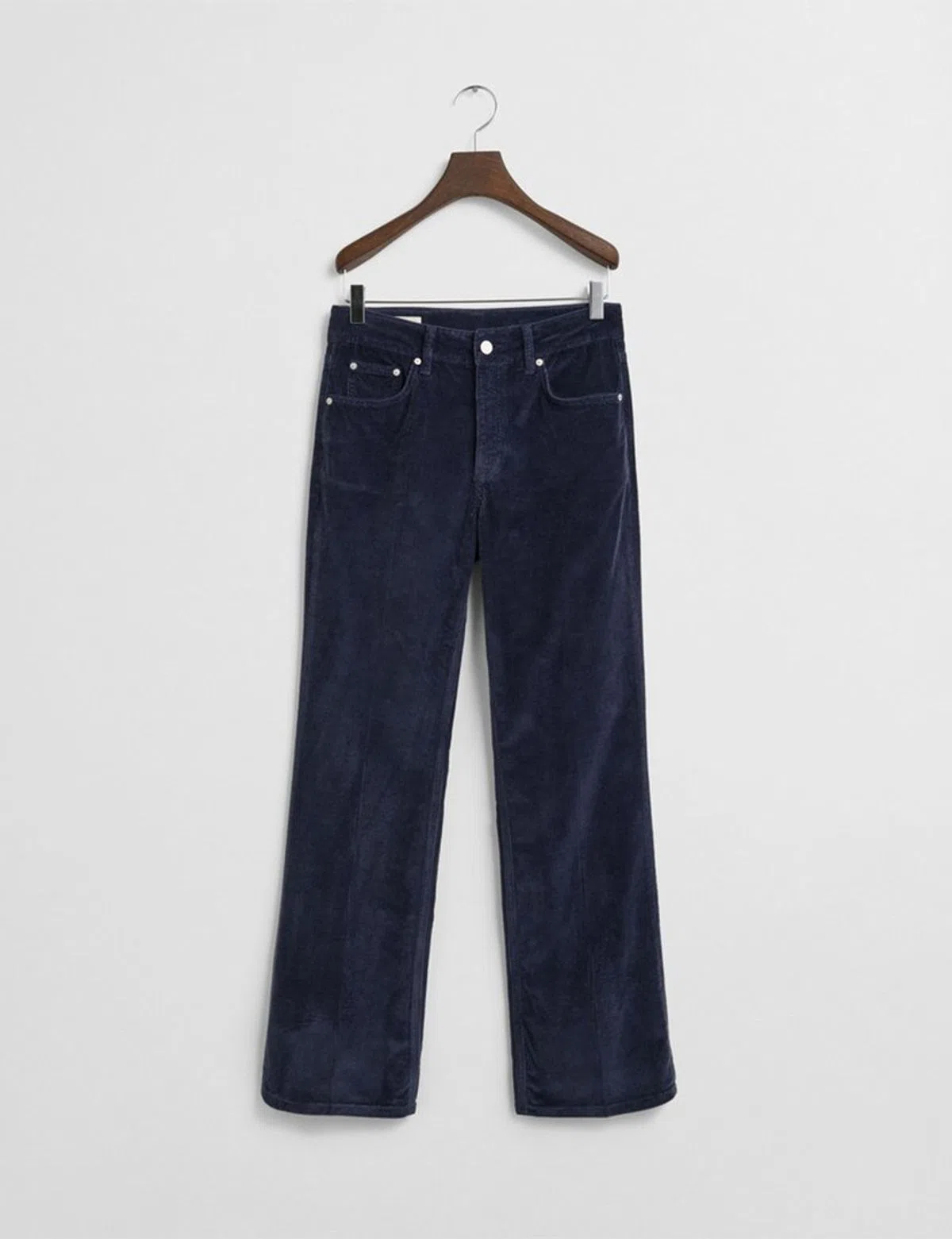 Calças de ganga Corduroy Flare Azul