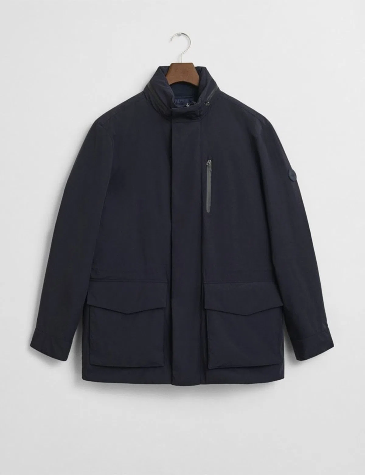 Casaco Double Mid Length Azul