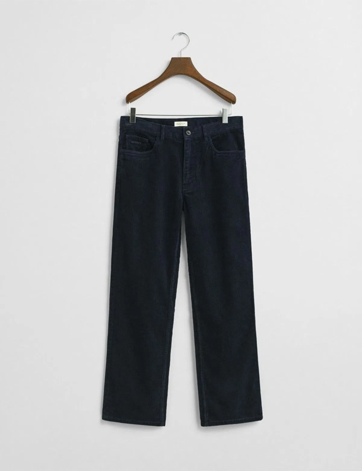 5-Pockets Blue Cord Pants