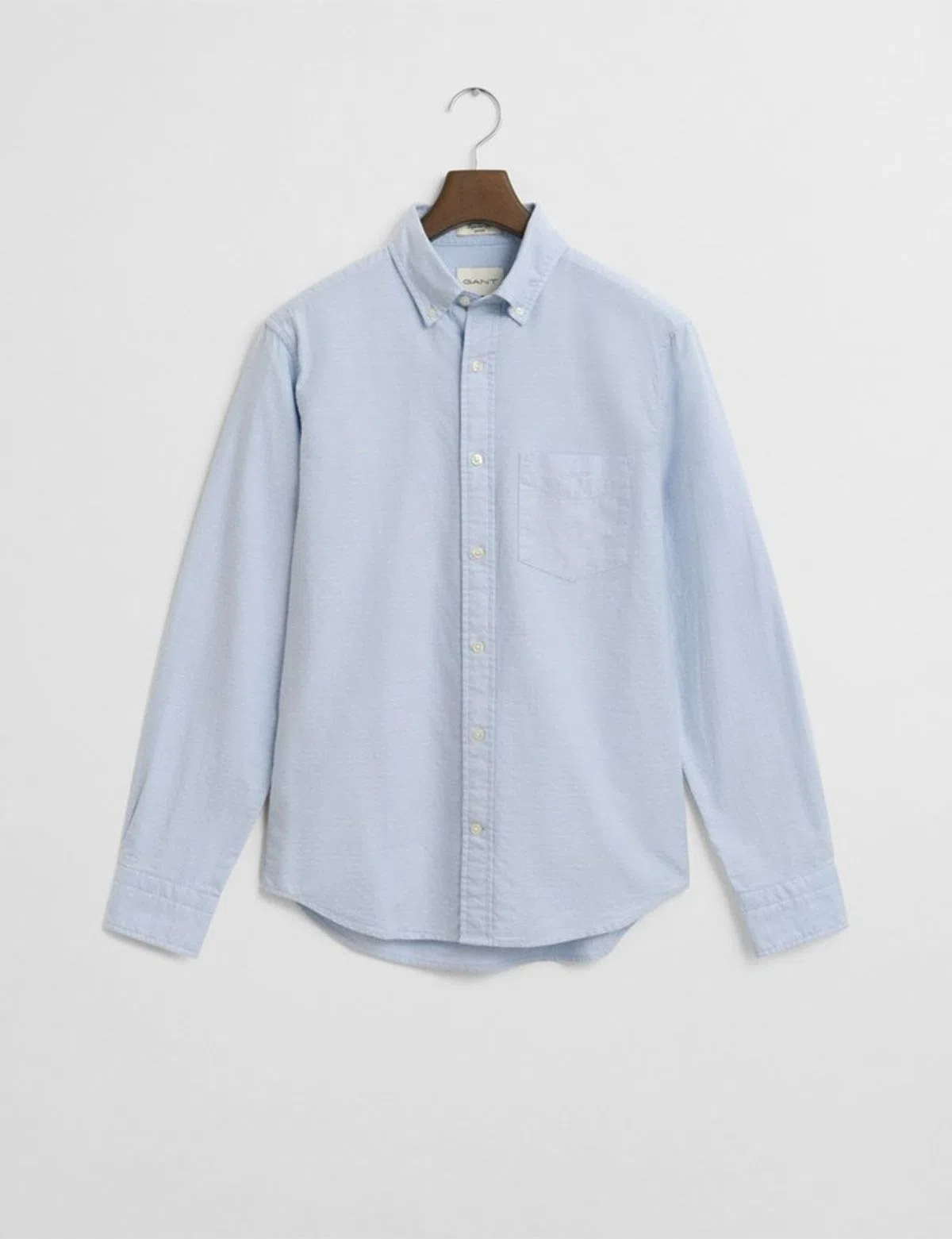 Camisa Reg Oxford Dobby Dot Azul