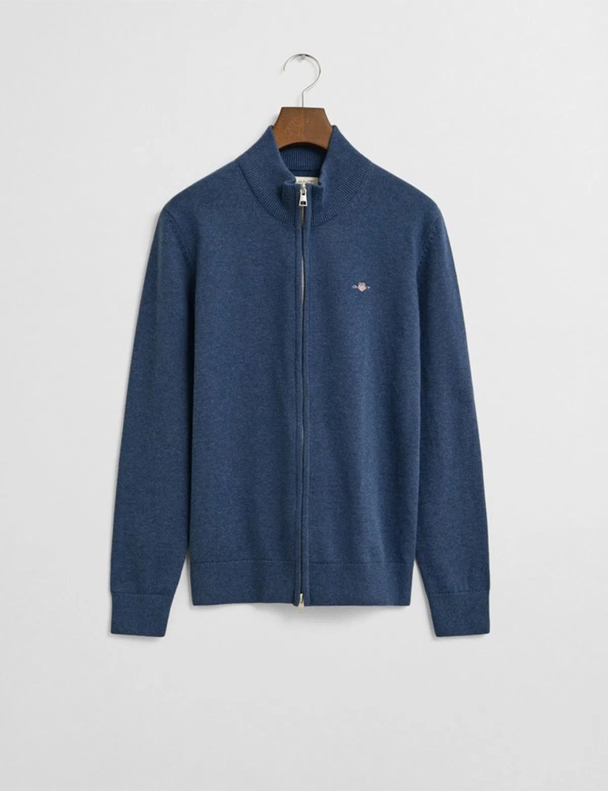 Cardigan de malha Azul