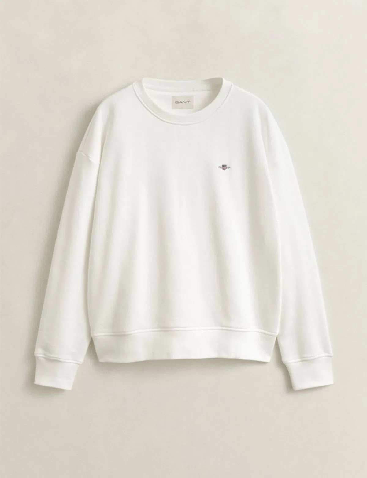 Sudadera Beige con Escudo