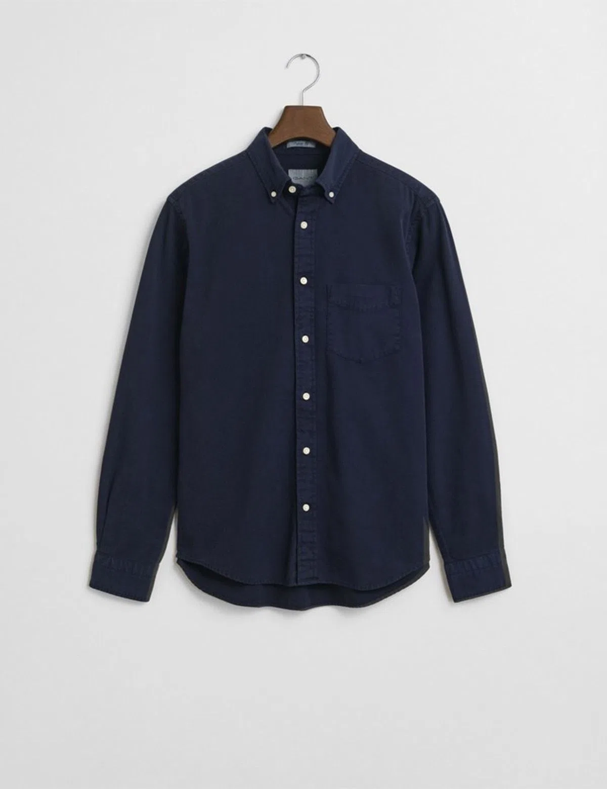 Camisa Reg Gmnt Dyed Twill Azul
