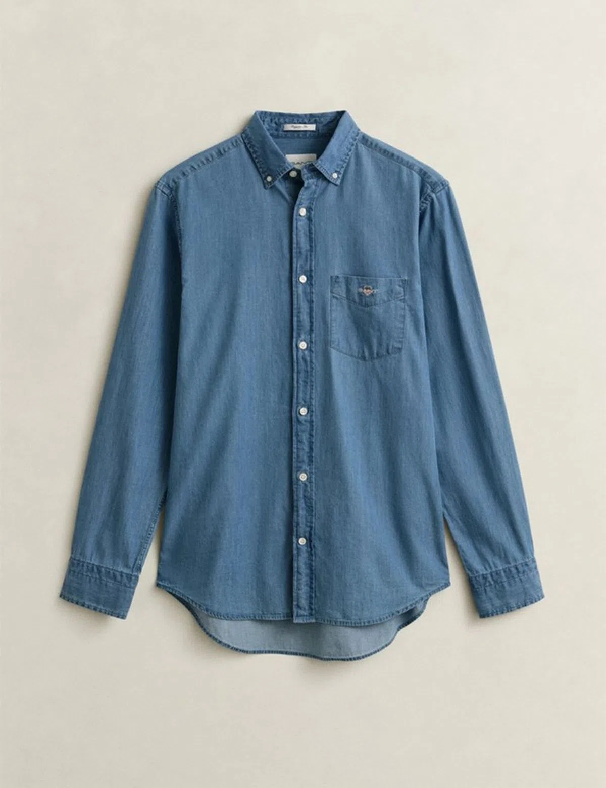 Camisa Regular Fit Indigo Azul
