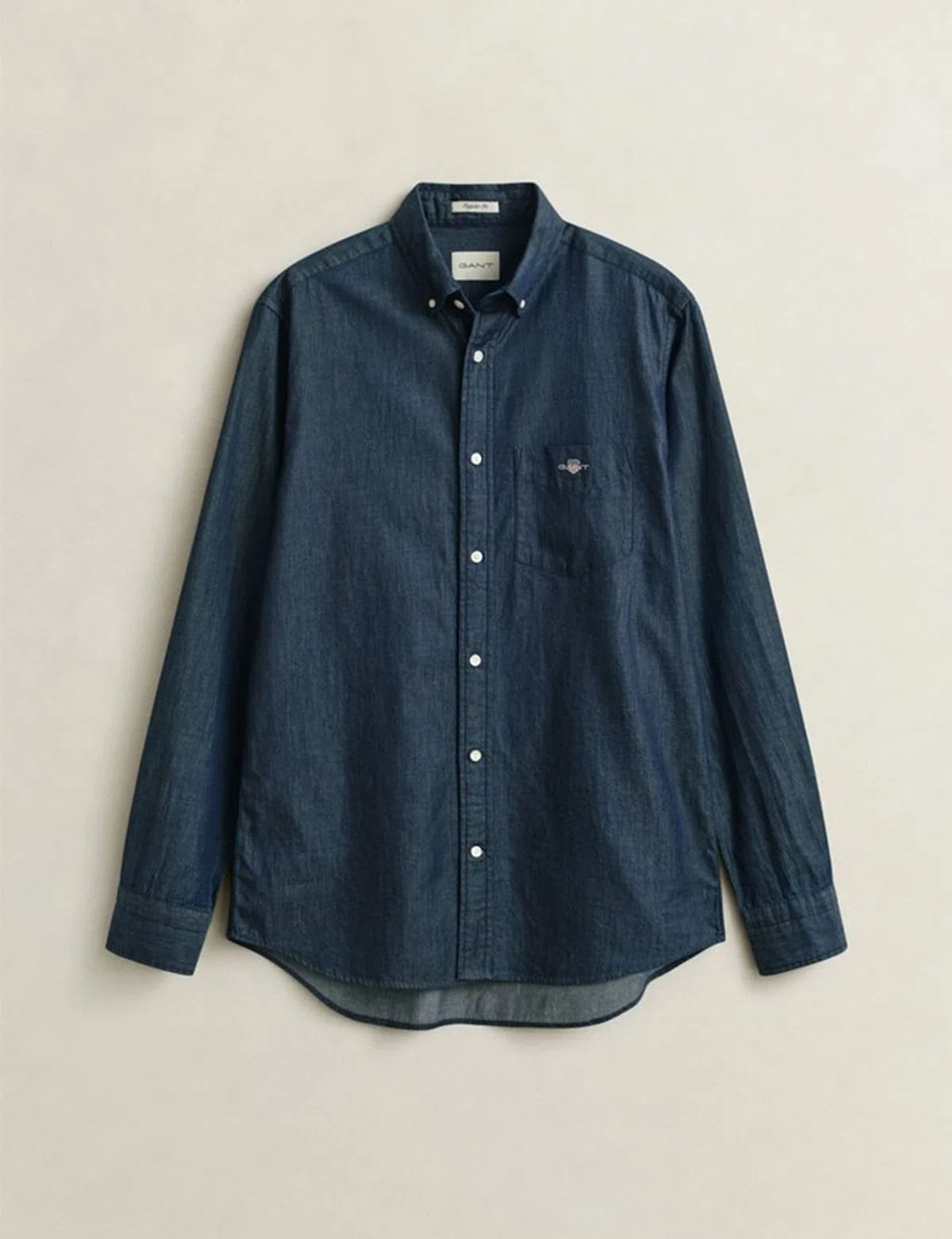 Camisa Regular Fit Indigo Azul