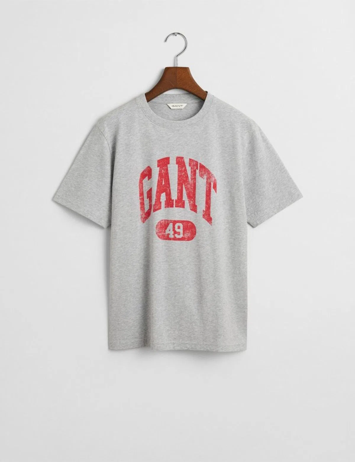 T-Shirt Gant 49 Arch Relaxed Cinzento